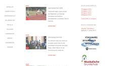 Desktop Screenshot of grundschule-nordholz.de